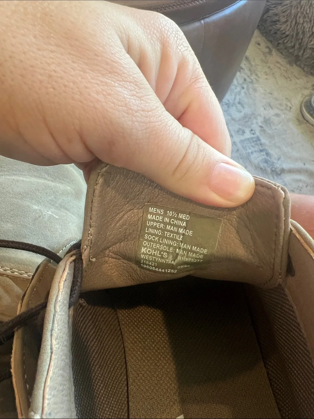 Sonoma Taupe Chukka Boots for Men
